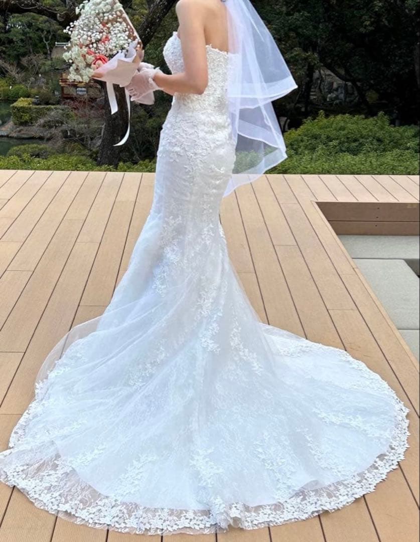 YNS ウエディングドレス　マーメイド