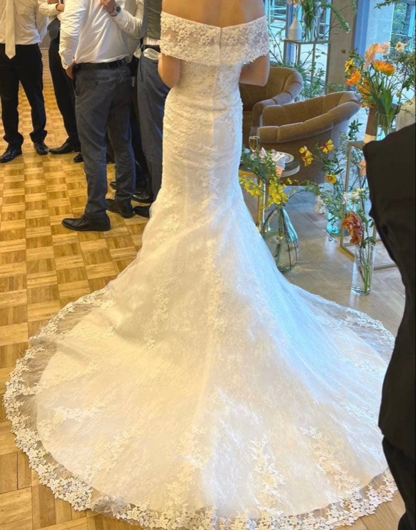 YNS ウエディングドレス　マーメイド