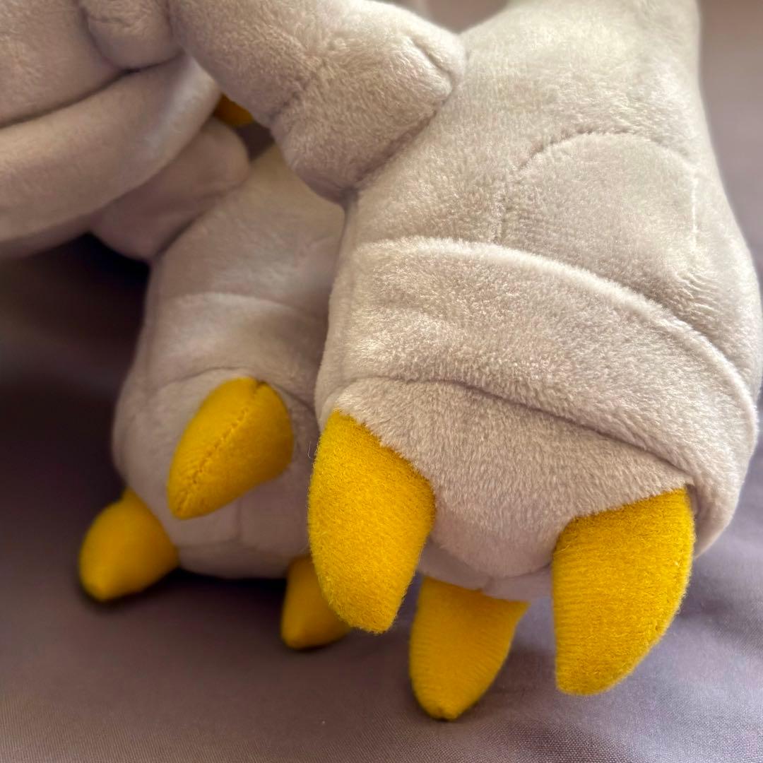 レア☆銀色のメガメタグロス 色違い ポケモンセンター ぬいぐるみ 中古 タグ付き