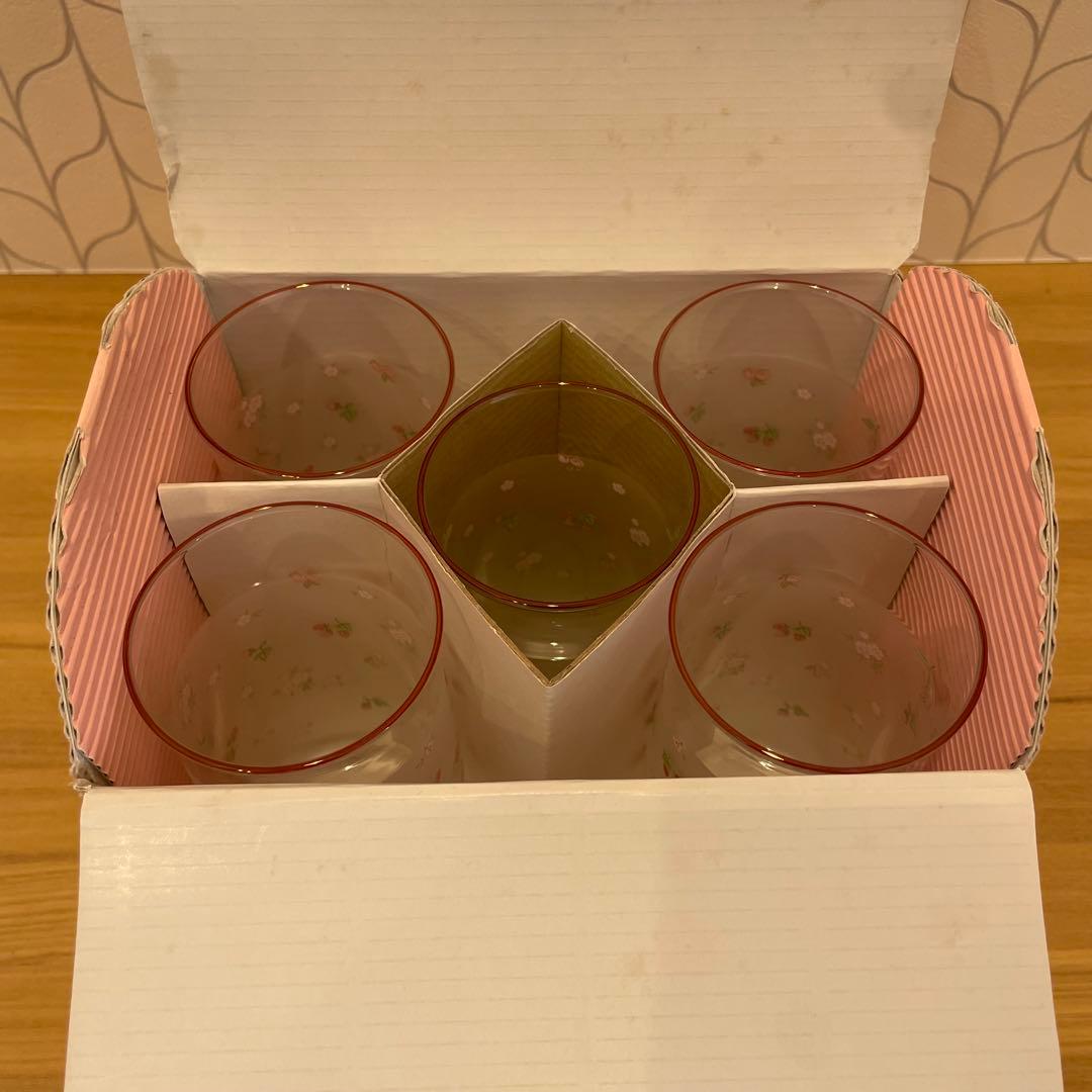 【2000年製✨】ハローキティ ガラスコップ 5個セット