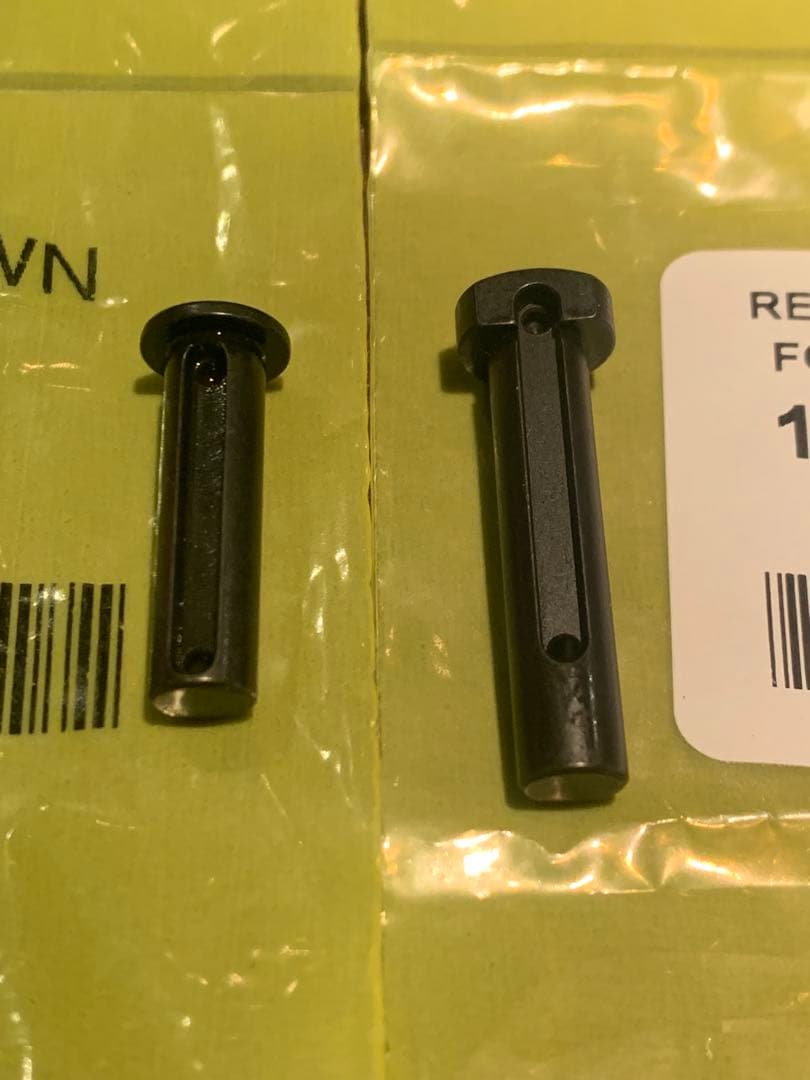 コルト　実物　テイクダウンピン　ピボットピン　　セット　HK416 M4