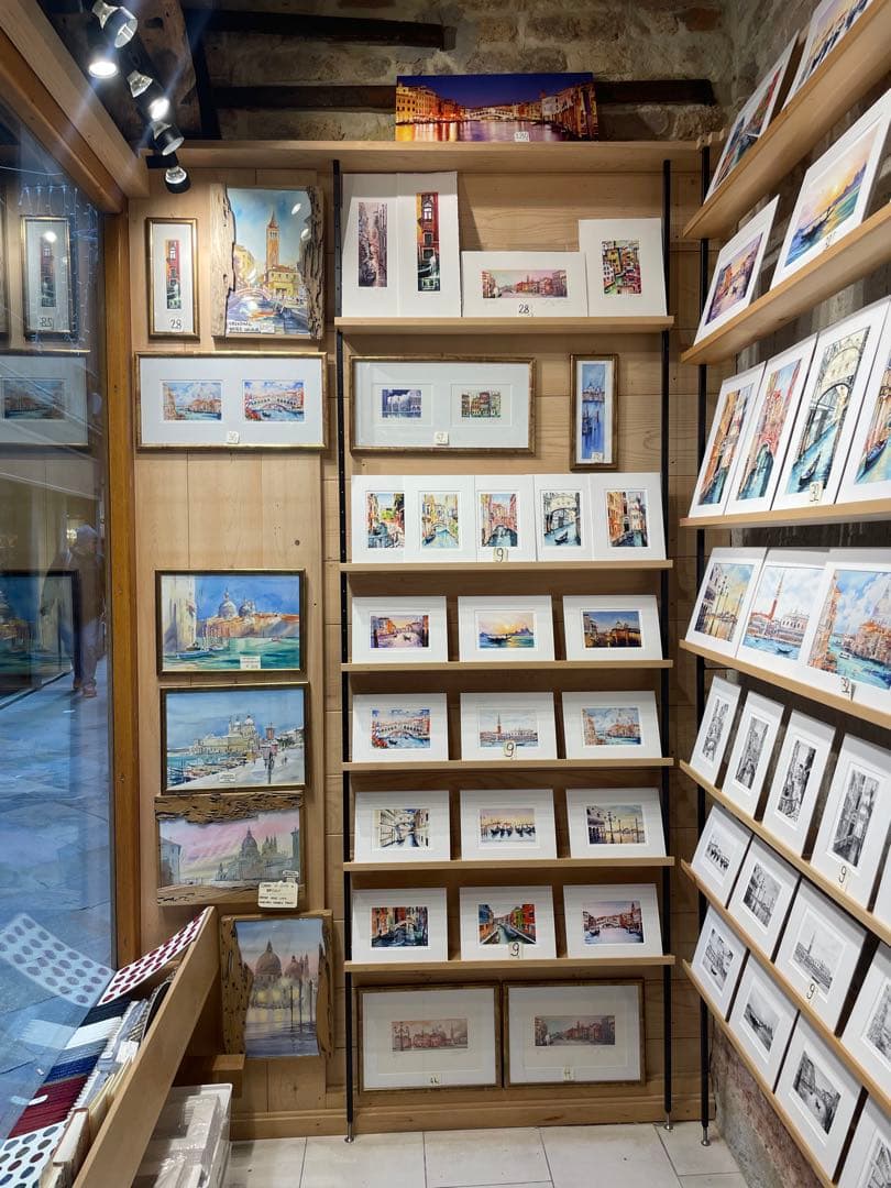 「ベネツィアの海に浮かぶゴンドラ」イタリア現地特別限定品