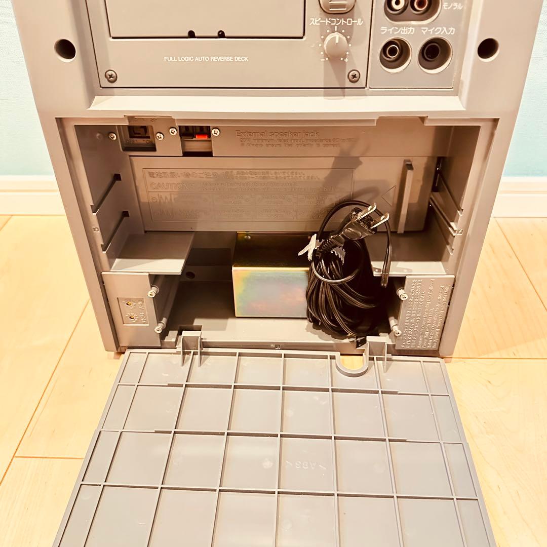 パナソニック WX-281C ワイヤレス アンプ マイク カセット デッキ