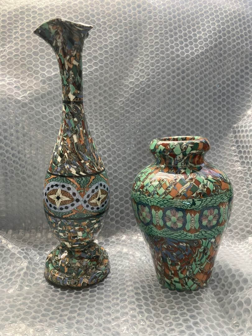 vallauris フランス　JEAN GERBINOヴィンテージ花瓶