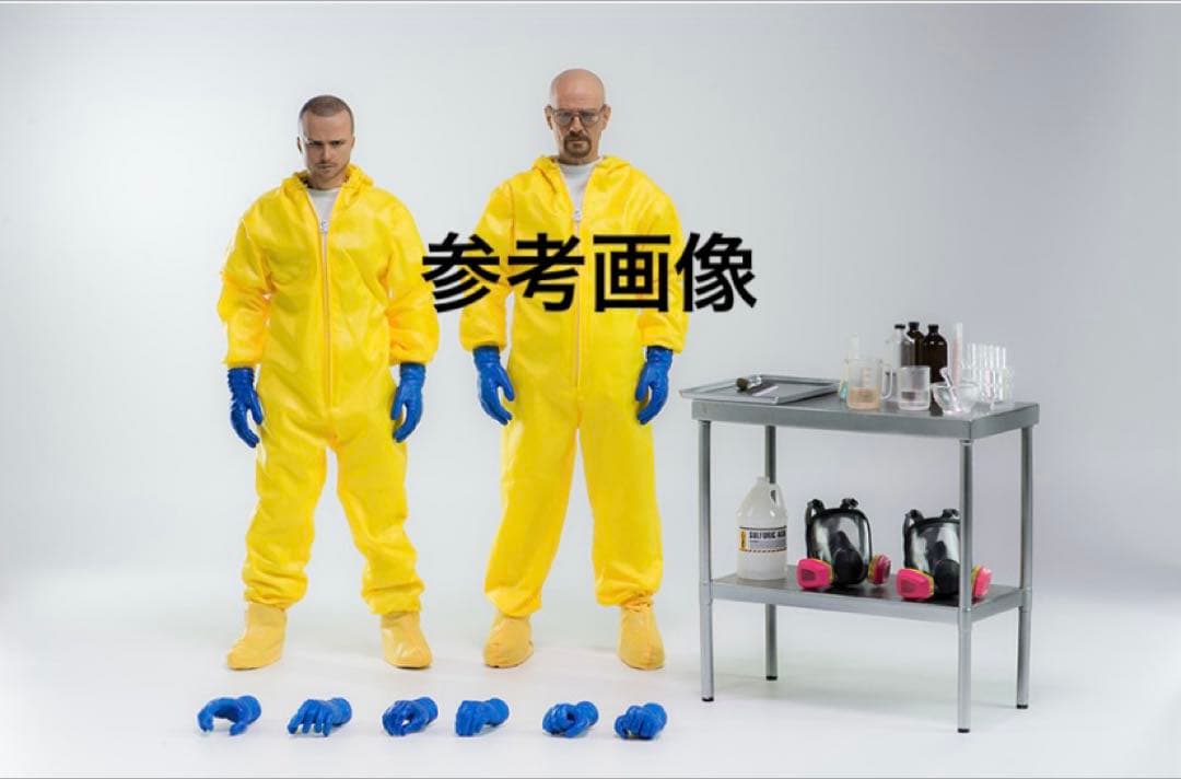 ブレイキングバッド 1/6 ハイゼンベルク&ジェシー　化学防護服姿コンボ