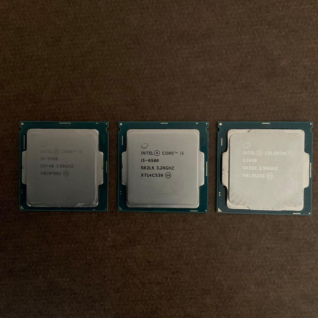 ジャンクCPU 3個セット