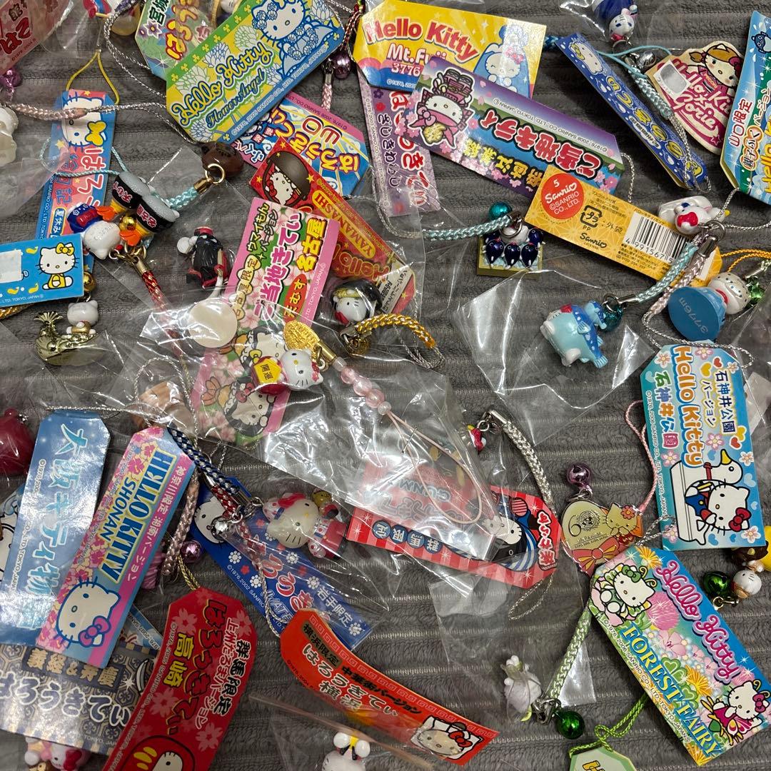 ハローキティ ご当地ストラップまとめ売り