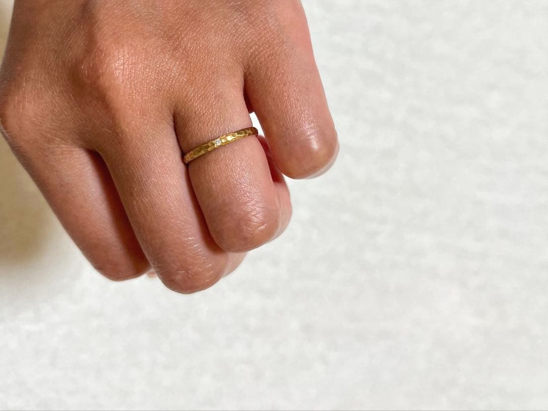 ete 指輪　ダイヤモンド　ゴールド　k10