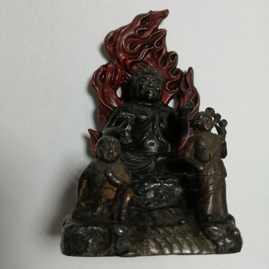 仏像　成田不動尊　開運厄除け　大護摩修行　骨董　アンティーク　像