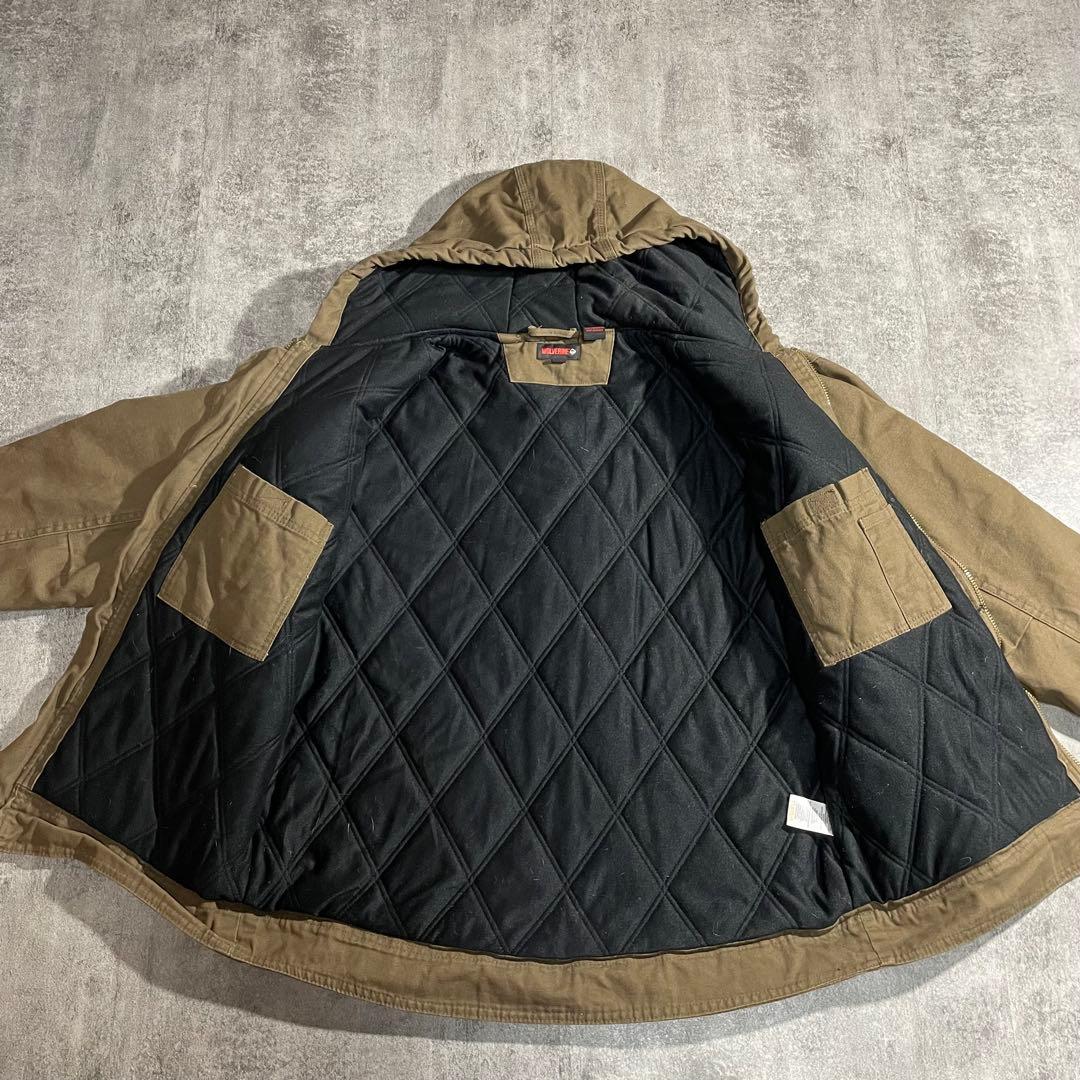 WOLVERINE ウルヴァリン 中綿アクティブジャケットダック生地カーキL