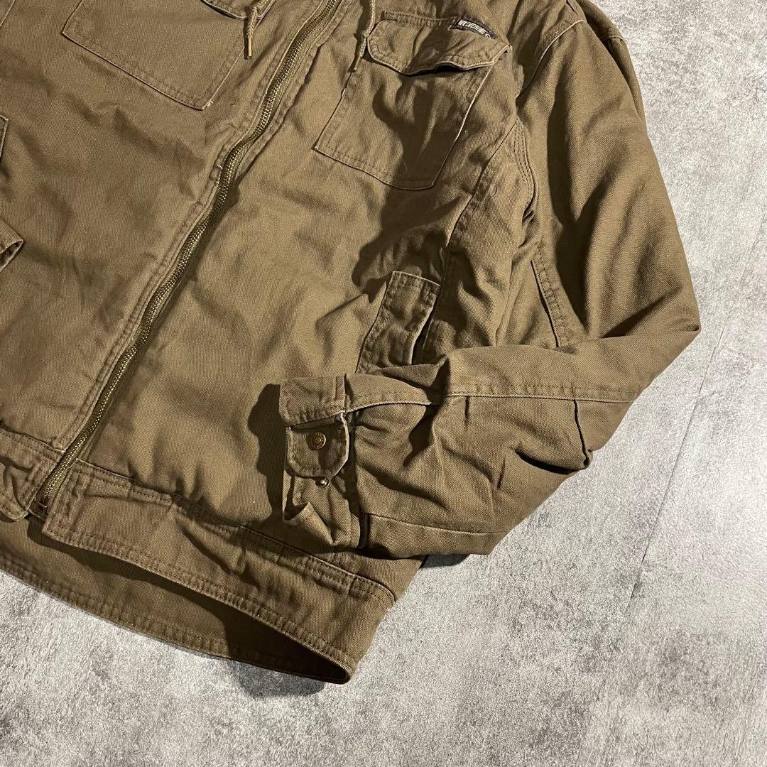 WOLVERINE ウルヴァリン 中綿アクティブジャケットダック生地カーキL