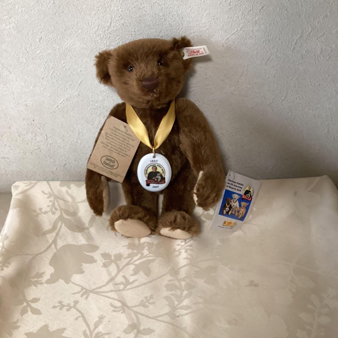 テディベア《シュタイフ》E A NコードNO 670206 ブラウン★ 《即決》