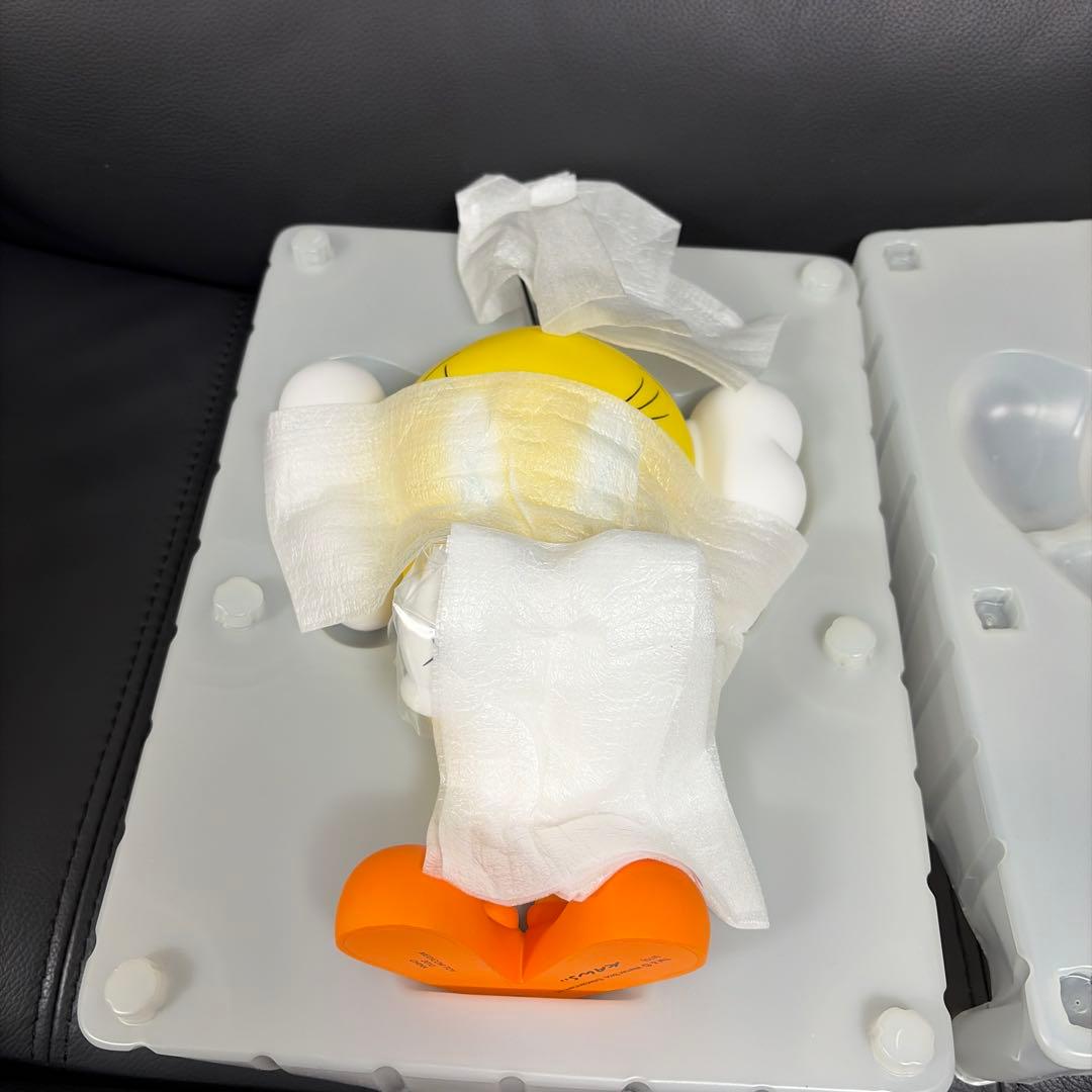 KAWS ORIGINALFAKE トウィティー 黄色 カウズ メディコムトイ