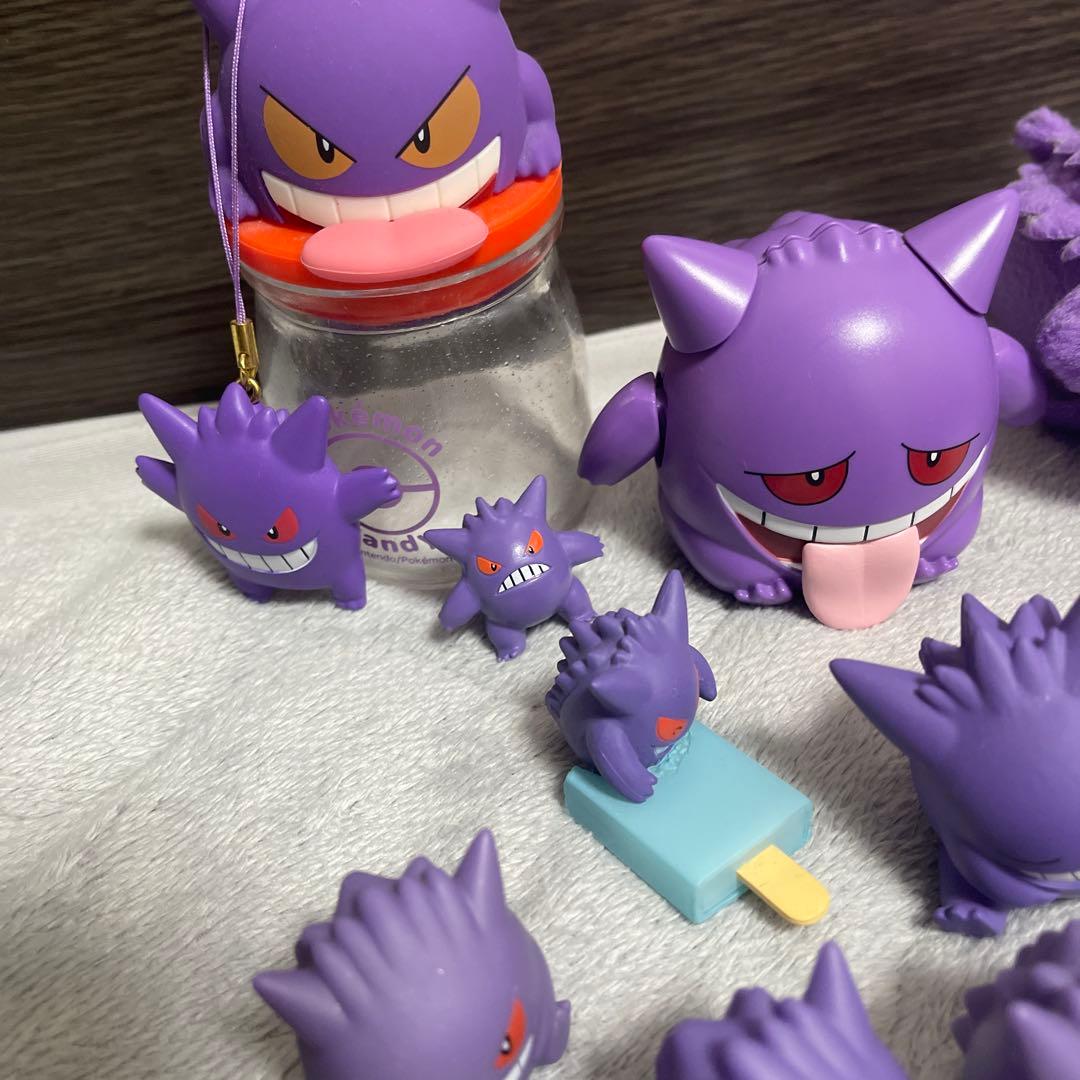 ポケモンキッズ　ゲンガー　ピカチュウ　指人形　ソフビフィギュア