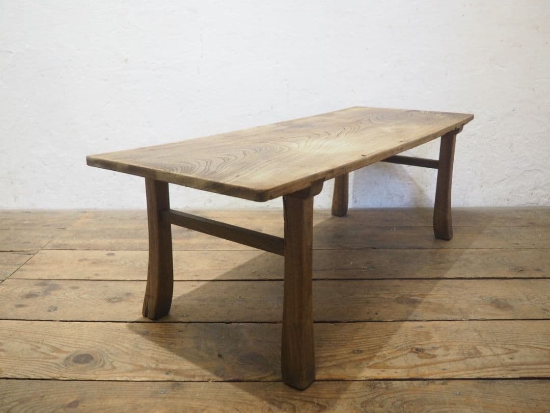 1261 アンティーク　ローテーブル　文机　座卓　古家具　古道具　昭和レトロ