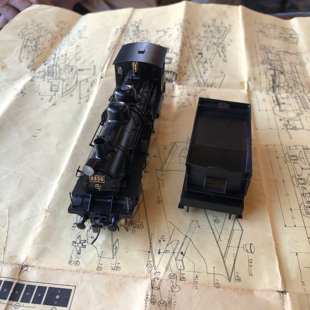 鉄道模型社 蒸気機関車 キット組立て 国鉄型8800形式