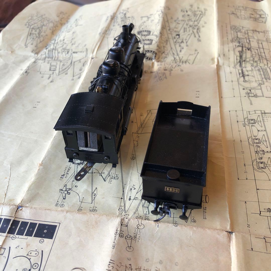 鉄道模型社 蒸気機関車 キット組立て 国鉄型8800形式