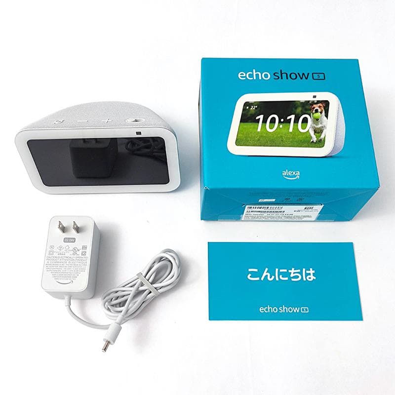 Echo Show 5 第3世代 Alexa グレーシャーホワイト Amazon