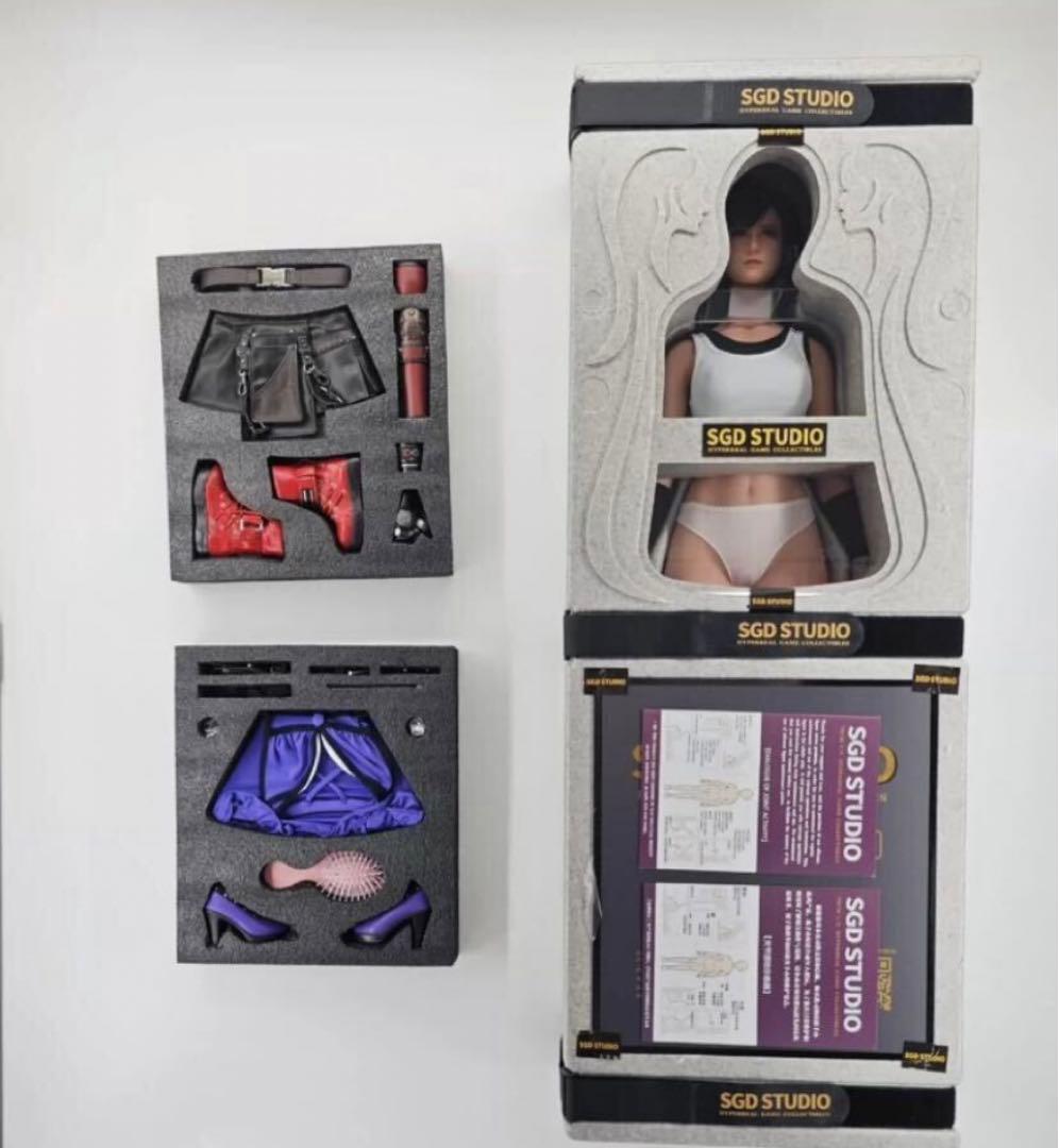 ティファ・ロックハート ファイナルファンタジーVII ガレージキット シリカゲル