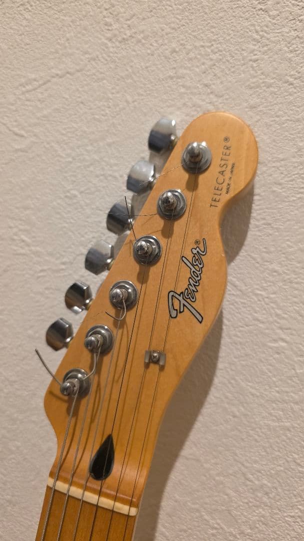 Fender Japan Telecaster ブラック TL38 フェンダー