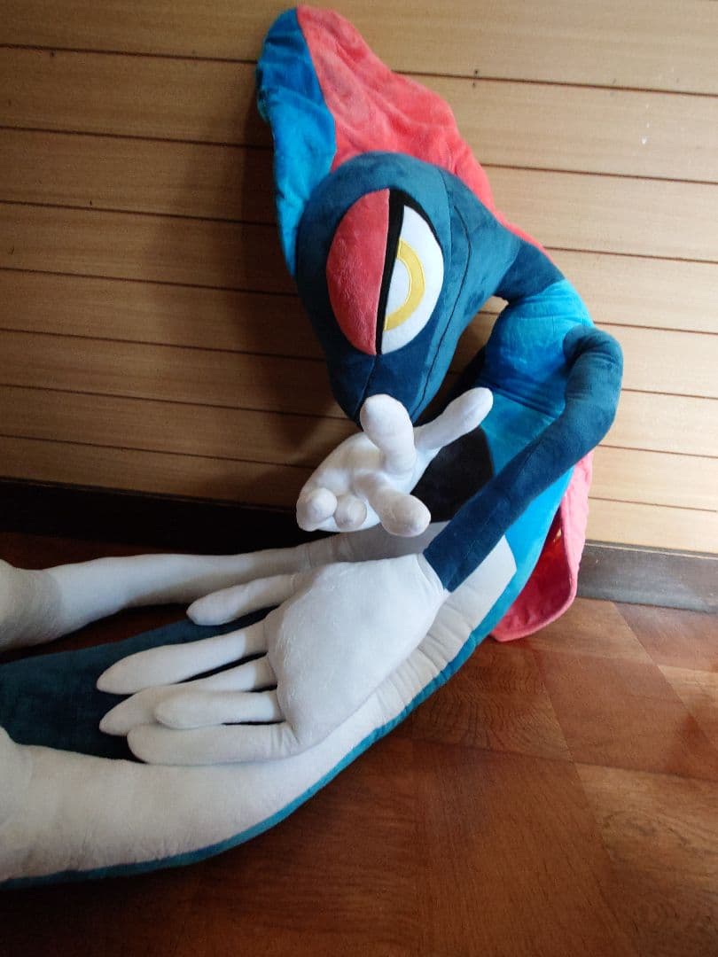 ほぼ等身大 色違いインテレオン ぬいぐるみ 125cm (尻尾含め約200cm)