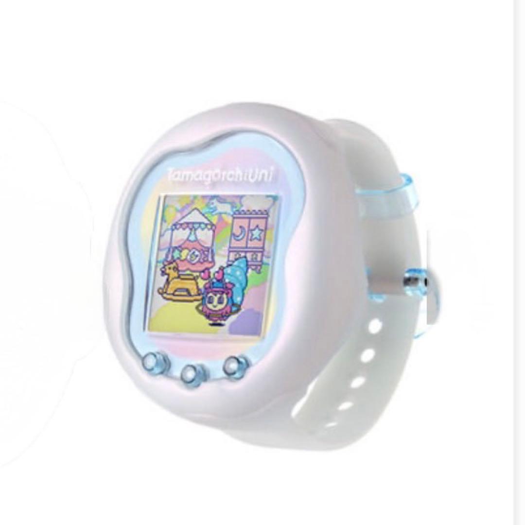Tamagotchi Uni Prism Whiteプレミアムバンダイ限定