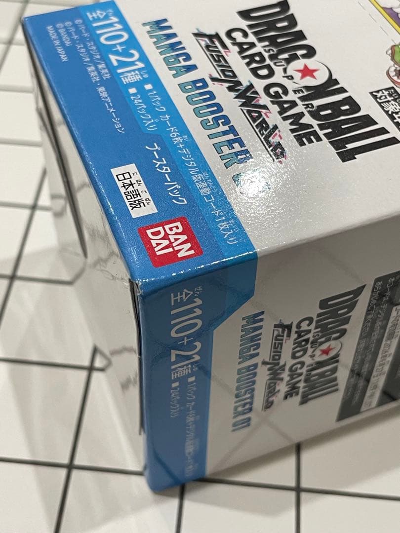MANGA BOOSTER 01 テープ付き未開封BOX ［匿名配送］