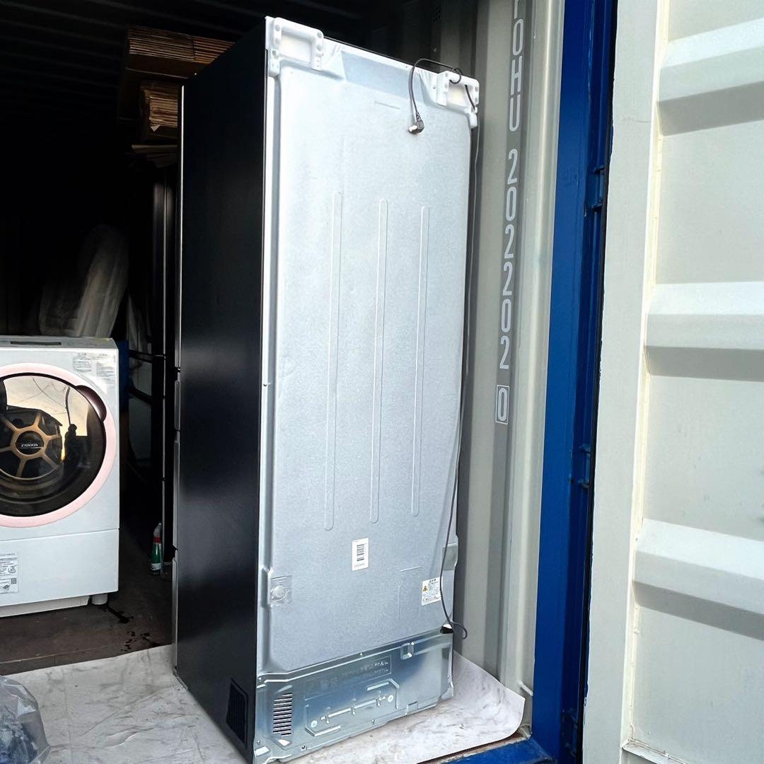 取付無料！日立まるごとチルド 2023年製ステンレスシルバー6ドア冷蔵庫！洗濯機