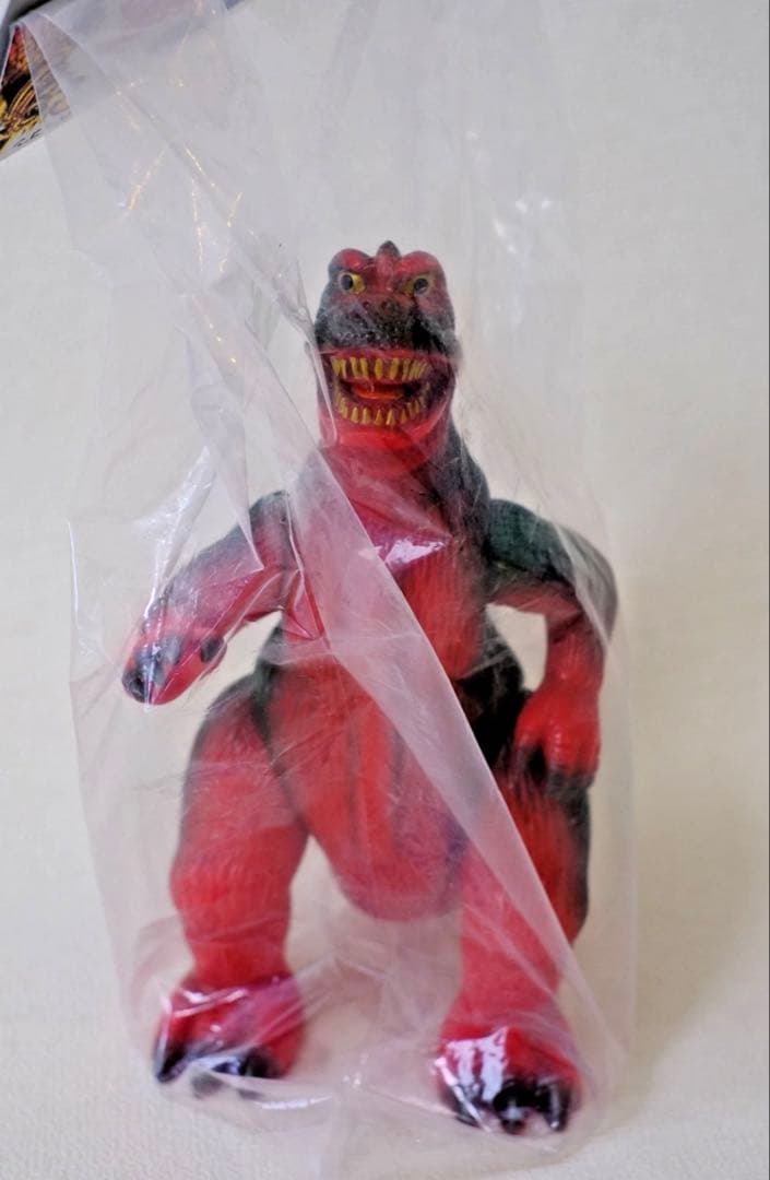 【限定】マルサン ゴジラ 1968 350 レッドビニール グリーンスプレー