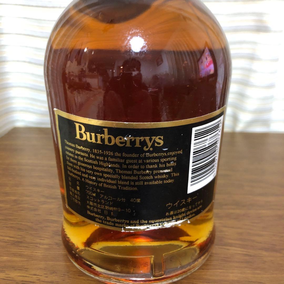 希少　Burberrys バーバリー 18年 スコッチウィスキー