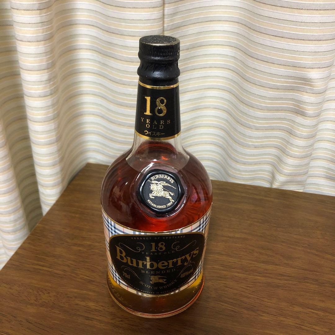 希少　Burberrys バーバリー 18年 スコッチウィスキー