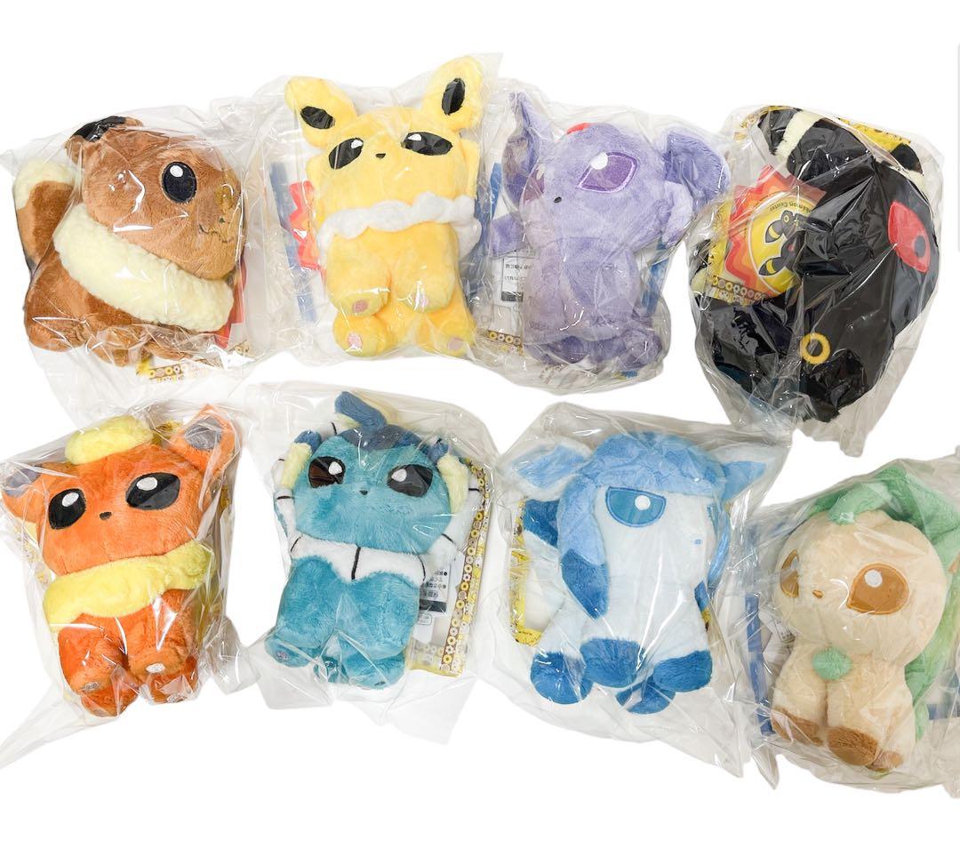 ポケモンセンター　ポケドール ブイズセット2008年製　ぬいぐるみ　タグ付き新品