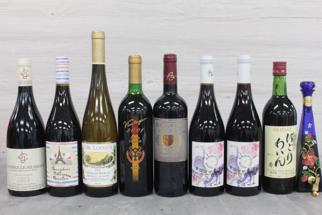 ▲未開封/9本セット ワイン ボジョレーヌーヴォー フランス産 ドイツ産