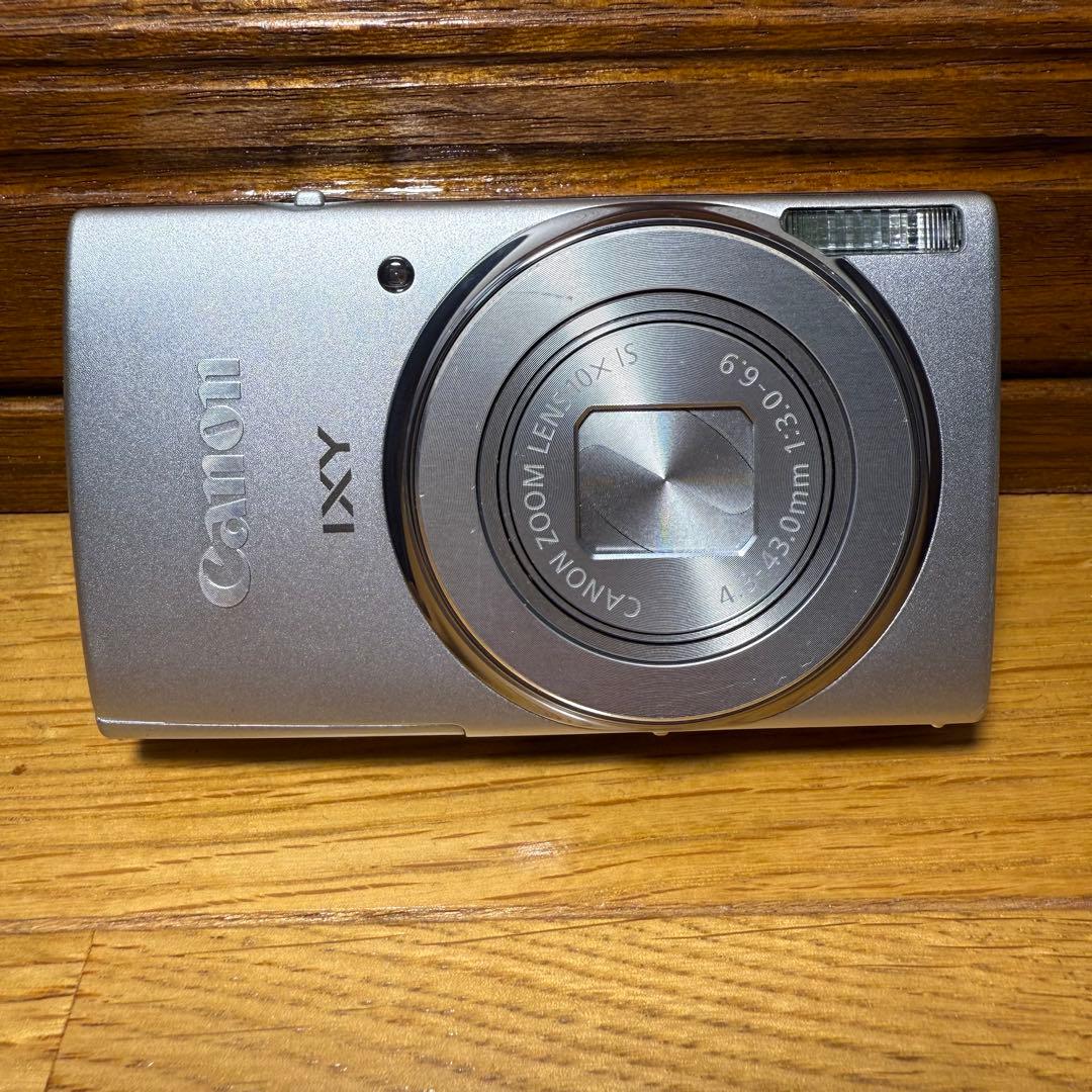 【美品】Canon IXY 140 シルバー PC2054 デジカメ 動作品