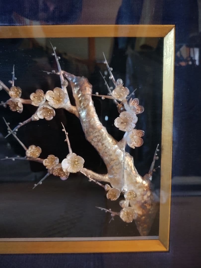 立体工芸絵　龍山