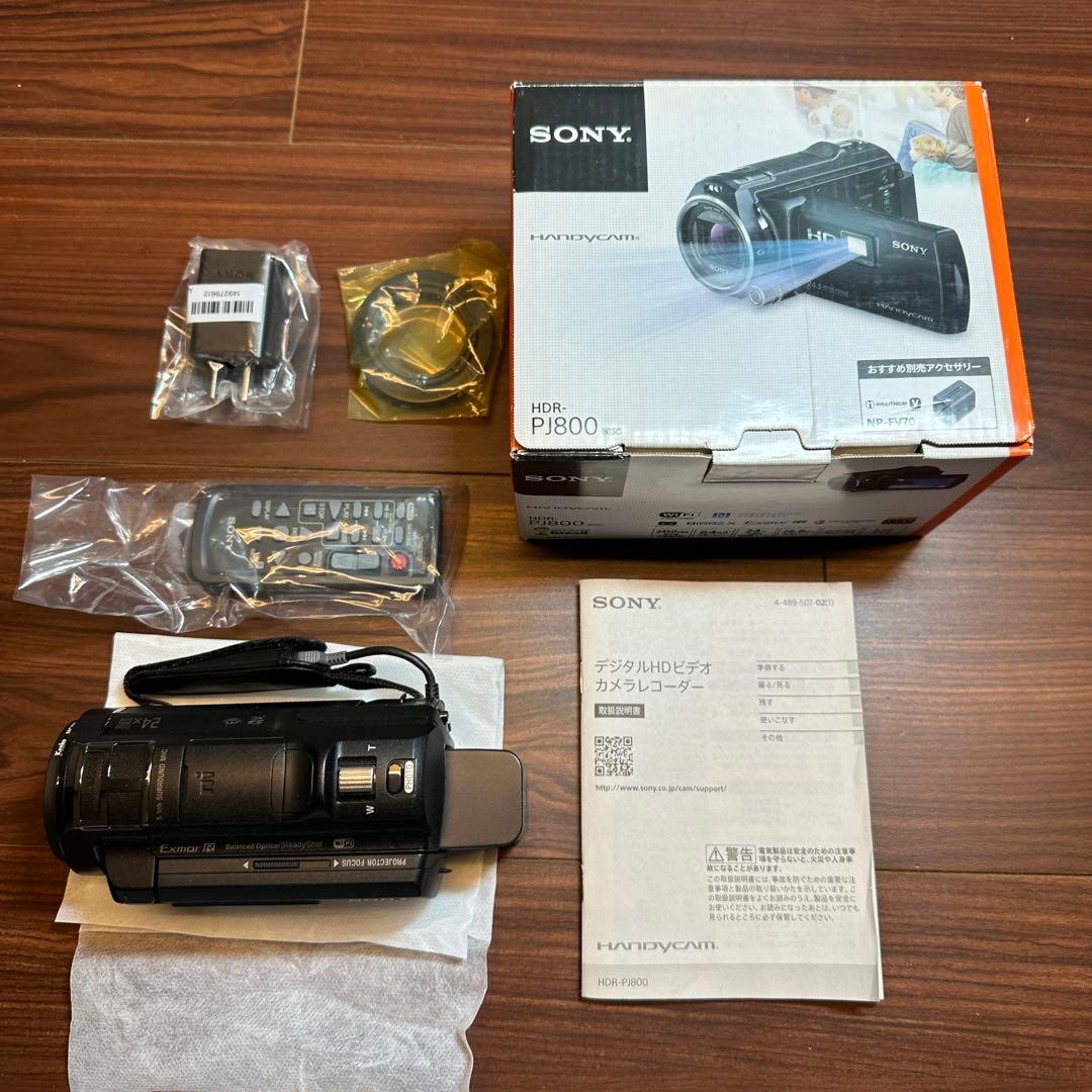 SONY HDR-PJ800 ビデオカメラ 2438