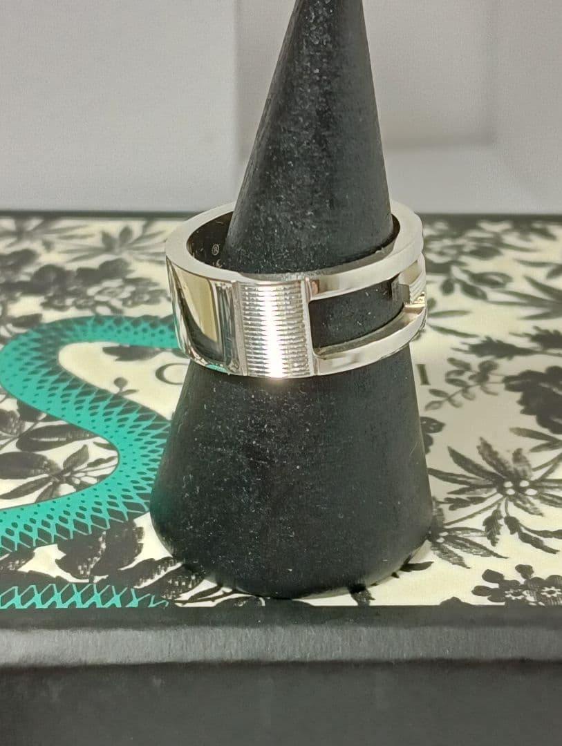 グッチ GUCCI リング 指輪ブランデッド Gリング　032660 09840