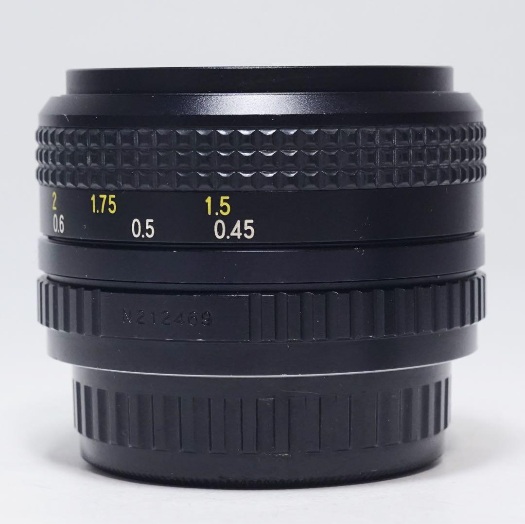 美品 RICOH XR RIKENON 50mm f1.7 富岡光学