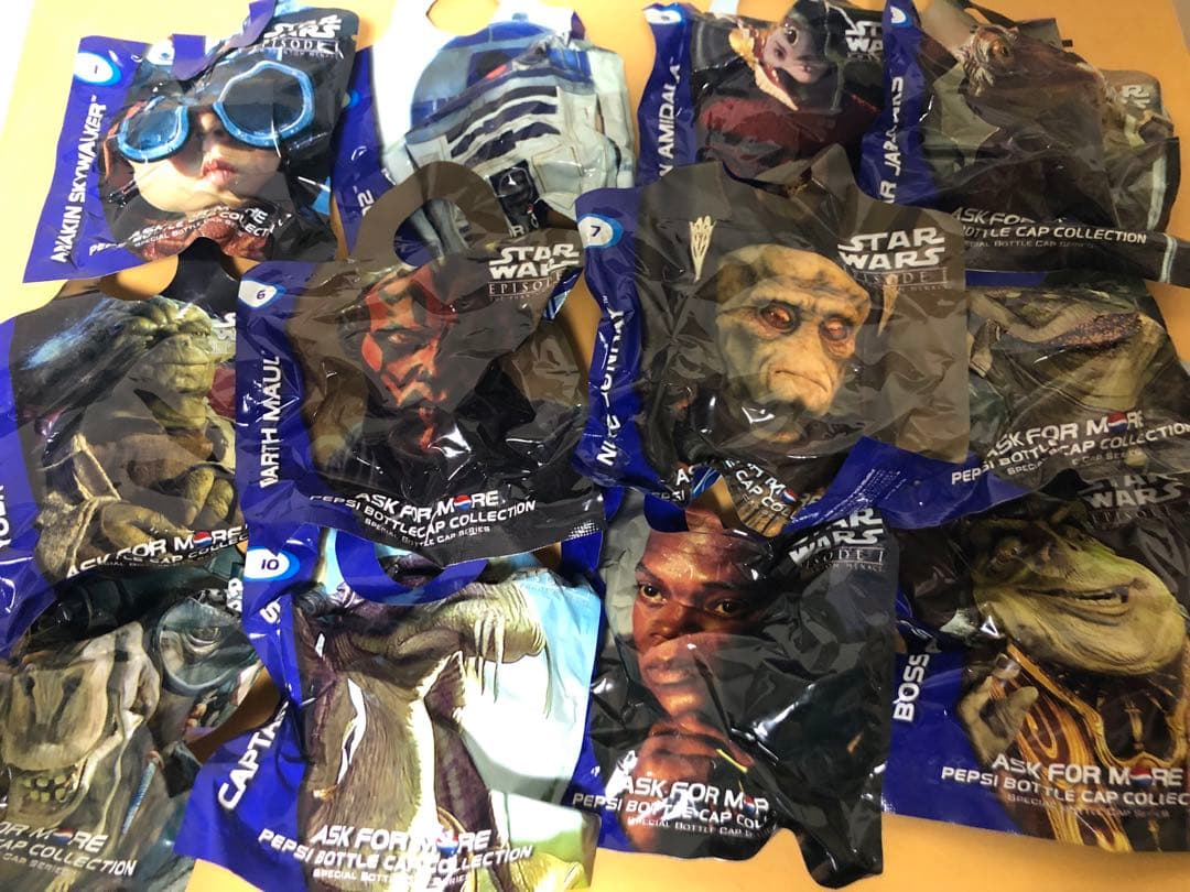 ペプシコーラ スターウォーズ スペシャルボトルキャップ 全12種セット 未開封