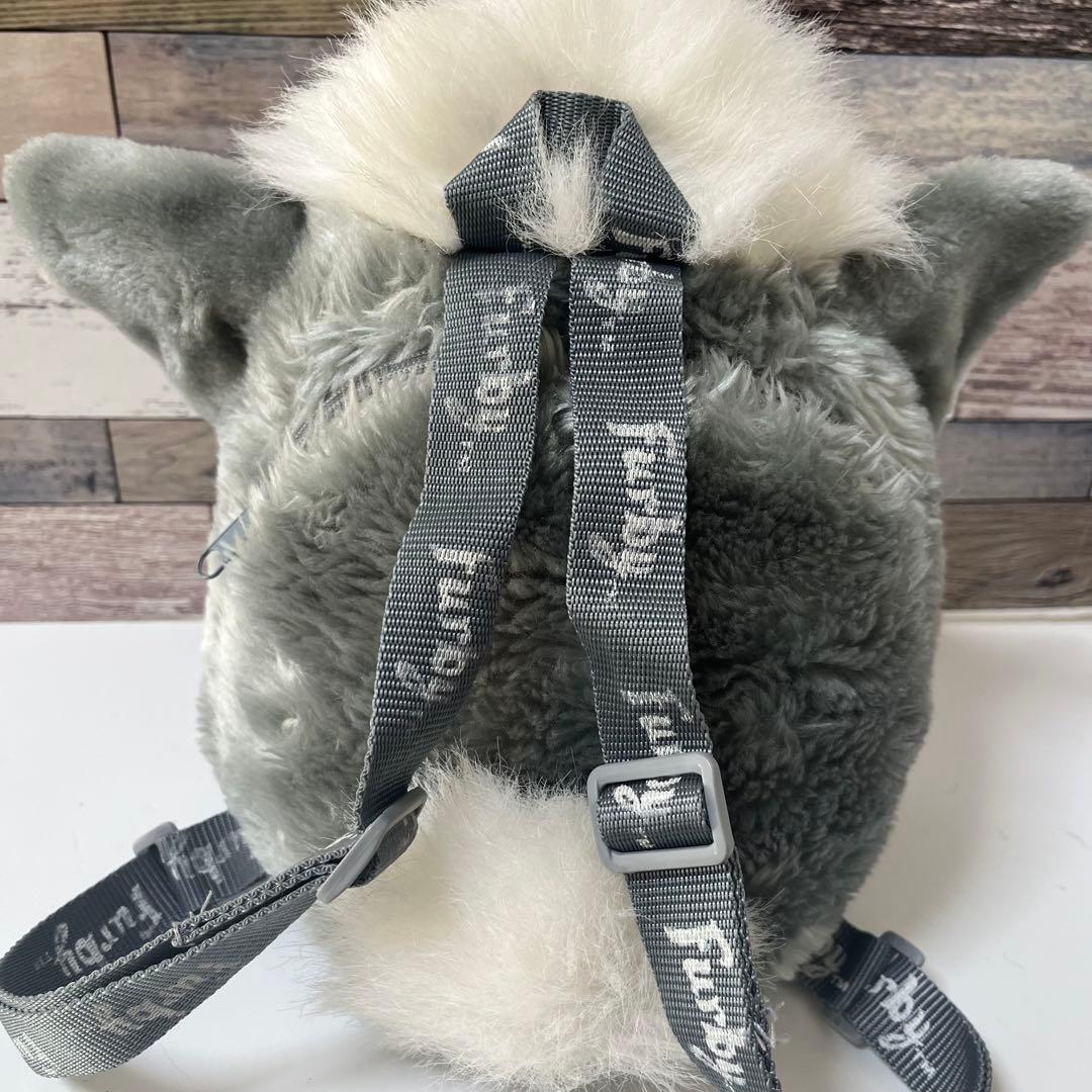 ファービー　初代　リュック　バックパック　鞄　furby　グレー　#9