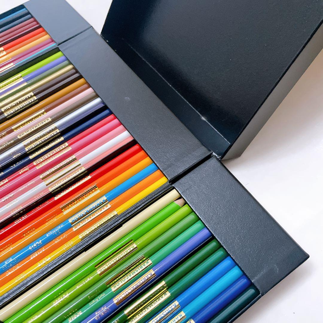 【残量ほぼ8〜9割】カリスマカラー 最高級油性色鉛筆 48色セット プロ仕様