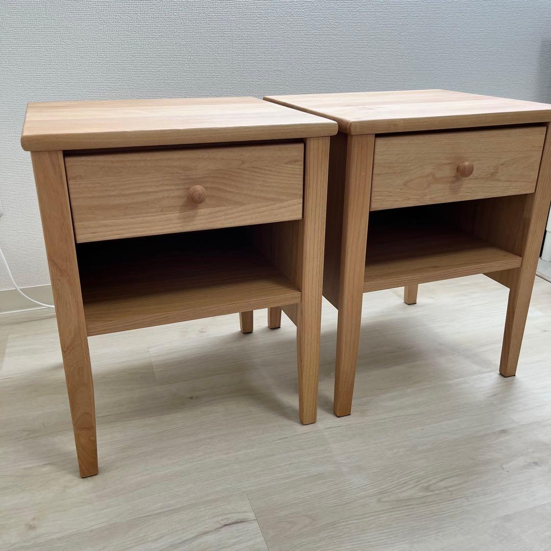 サイドテーブル 幅40cm ローテーブル コンパクト 1台