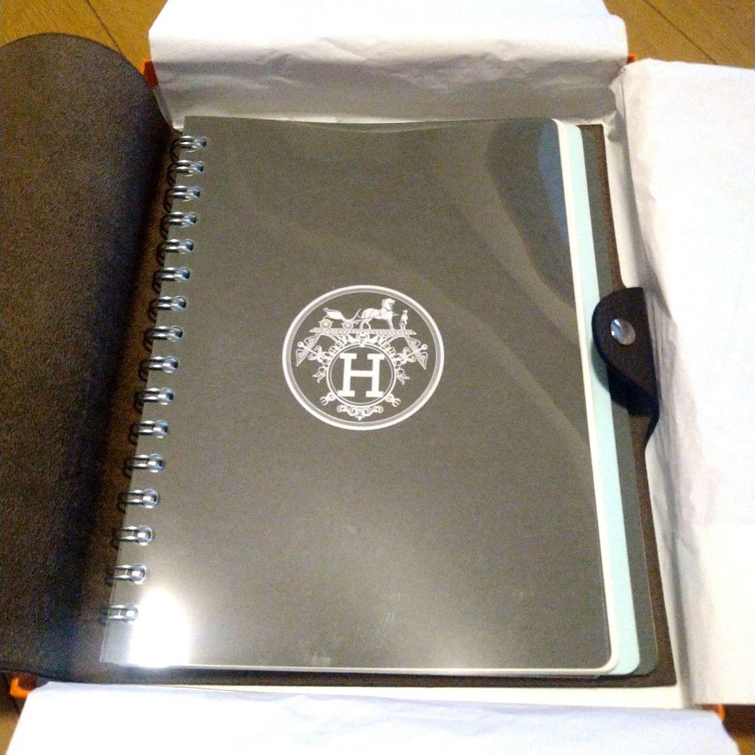 エルメス　ユリス　ノートカバー　レフィル付き　＋メモ帳