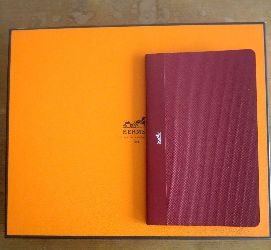 エルメス　ユリス　ノートカバー　レフィル付き　＋メモ帳