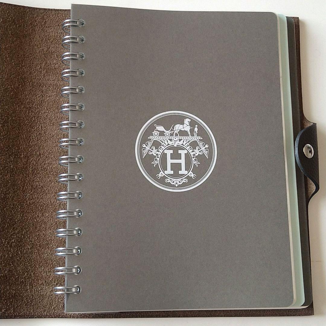 エルメス　ユリス　ノートカバー　レフィル付き　＋メモ帳