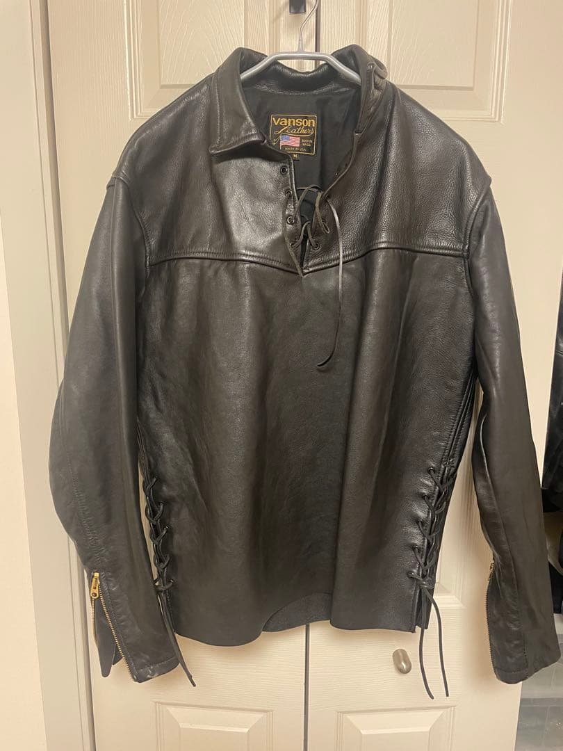 VANSON DENVER バンソン デンバー プルオーバー　レザージャケット