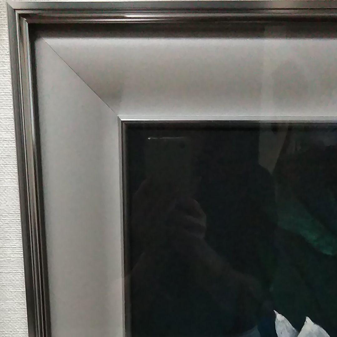 日本画(30)　月下美人