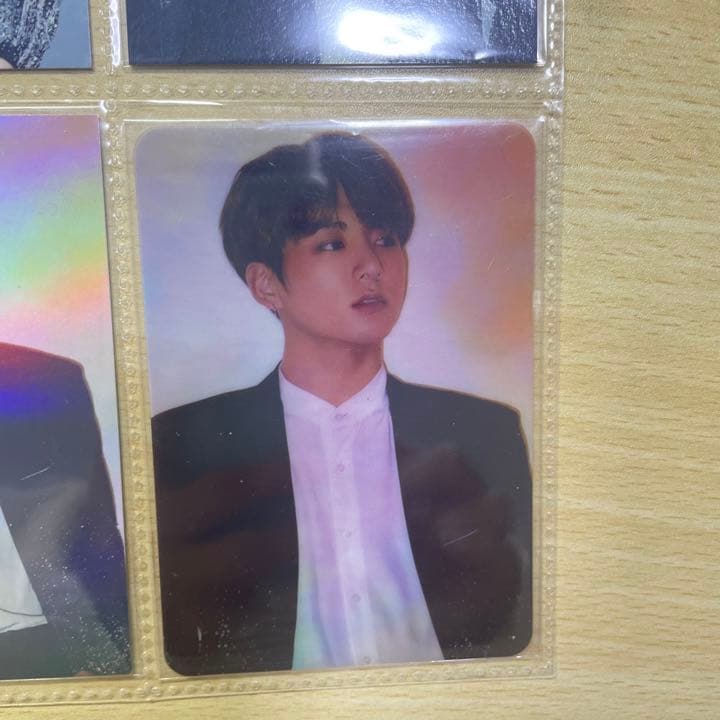 bts WINGS Final ホログラムトレカ　ミニフォト　JUNGKOOK