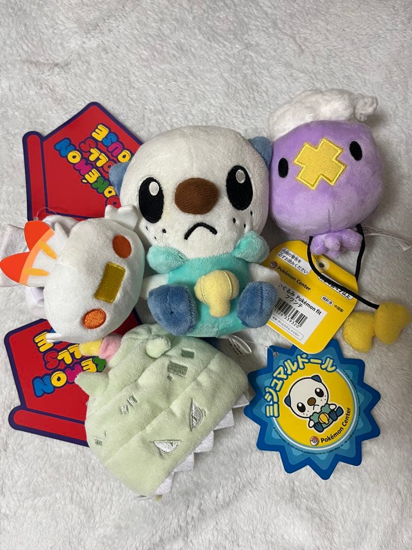 ポケットモンスター　ぬいぐるみ　タグ付き　カードゲーム　マット　10点まとめ売り