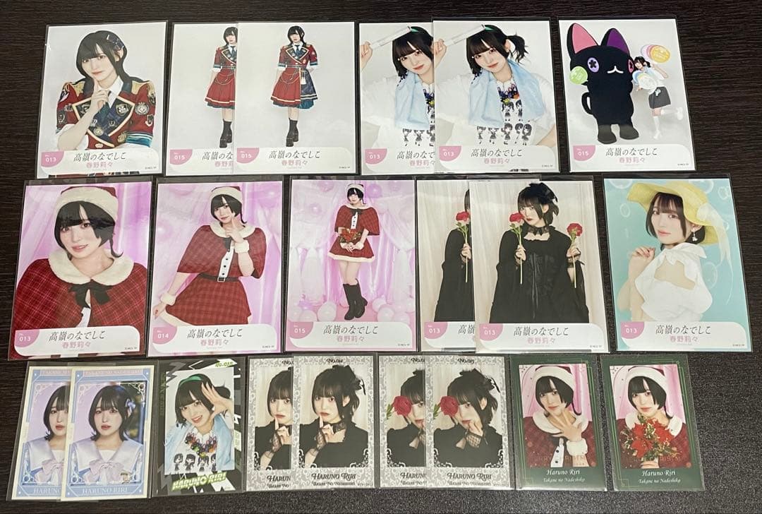 高嶺のなでしこ 生写真 ミニフォト 319枚セット まとめ売り